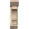 Ekena Millwork Balboa Slat Rough Sawn Bracket w/ Offset Brace, Douglas Fir, 6"W x 18"D x 22"H BKT0604X18X22BOA06RDF - alternate 3